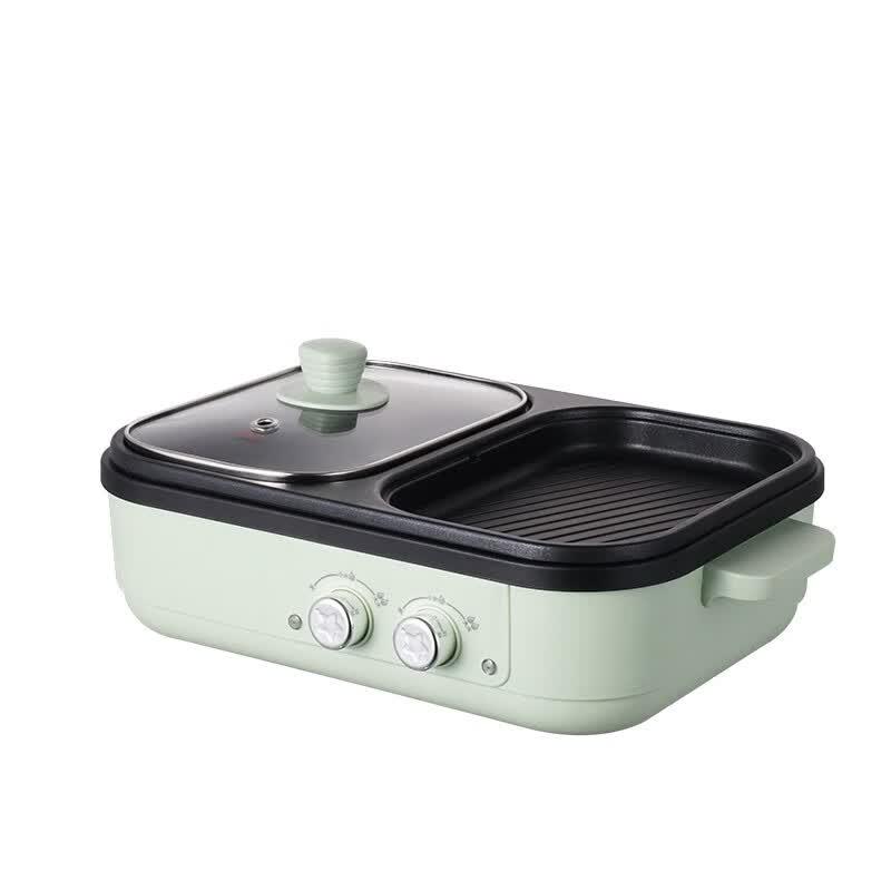 Aibeli 2-in-1 Electric Grill and Hotpot CN plug (adapter included)