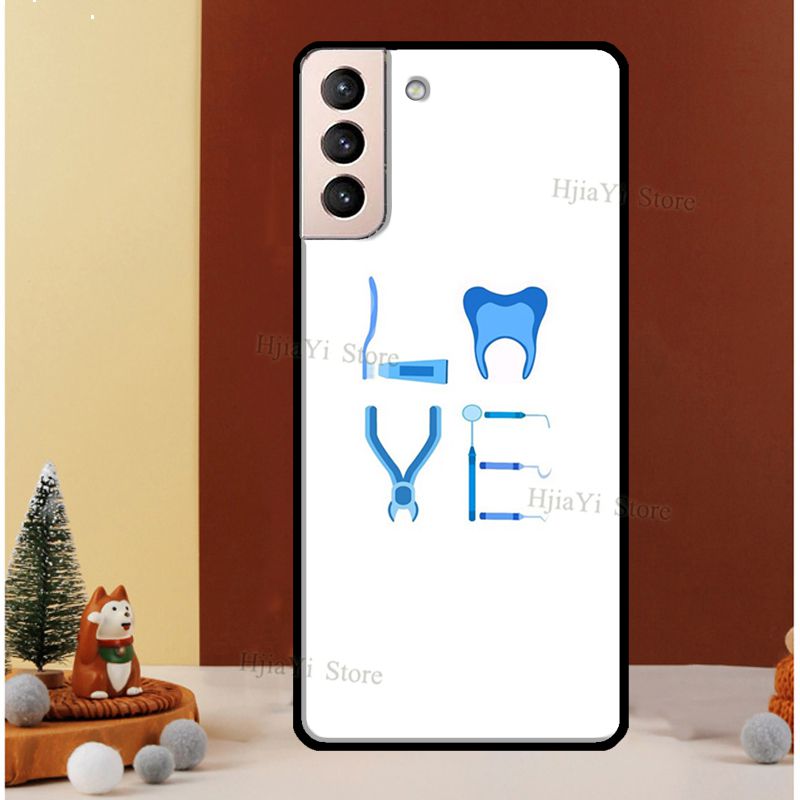 Zahnarzt Zahnmedizinischer Zahn Krankenschwester Handyhülle Für Samsung Galaxy S22 S21 Ultra Note 20 Note 10 S8 S9 S10 Plus S20 FE Hülle