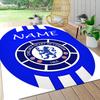 Custom Name Chelsea Heart London Crest Carpet Rug Customizable Soft Washable Anti-Slip Home Living Room Sofa Mats Personalized Rug. 0909238