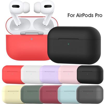 Pre Airpods Pro Wireless Bluetooth Puzdro na slúchadlá silikónový ochranný kryt