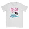 Unisex Unisex Harrys Kiss All The Time Album T Shirts Styles Pure Cotton Tops Vintage Short Sleeve Crewneck Tees Plus Size Tshirt