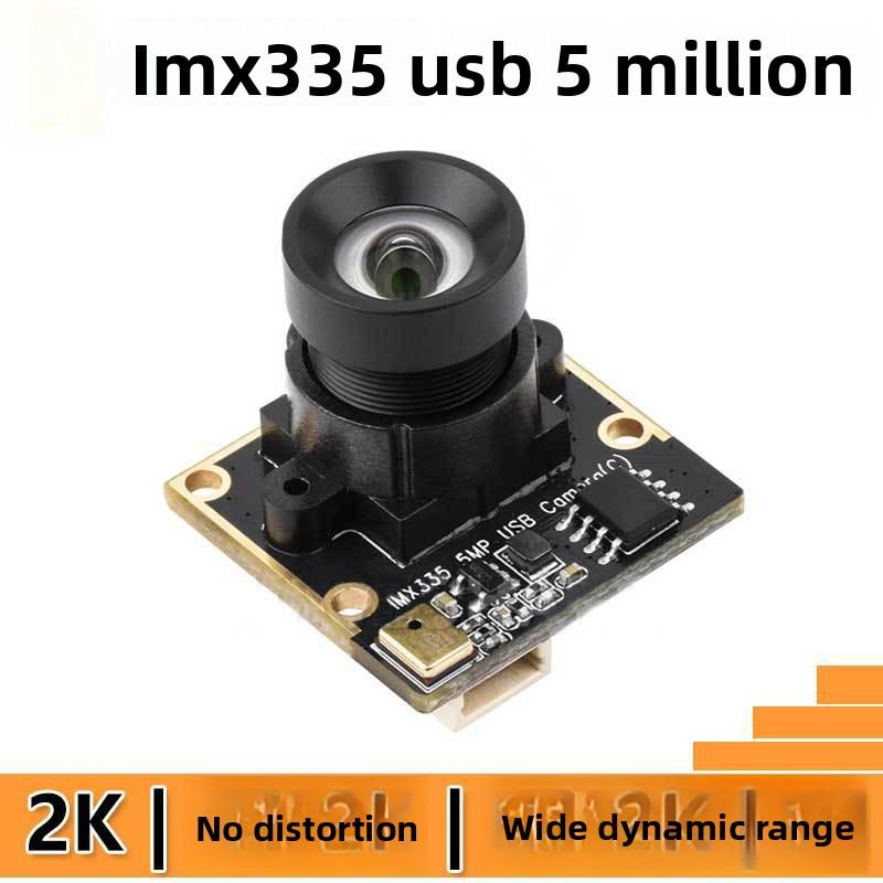 

USB Camera Module 5MP IMX335 2K No Distortion Low Light Wide Dynamic Range China Mainland