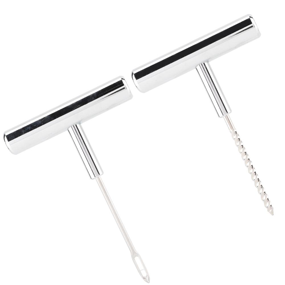 2Pcs Tire Repair Kit Tyre Repairing Tool Set for Motorcycles Cars