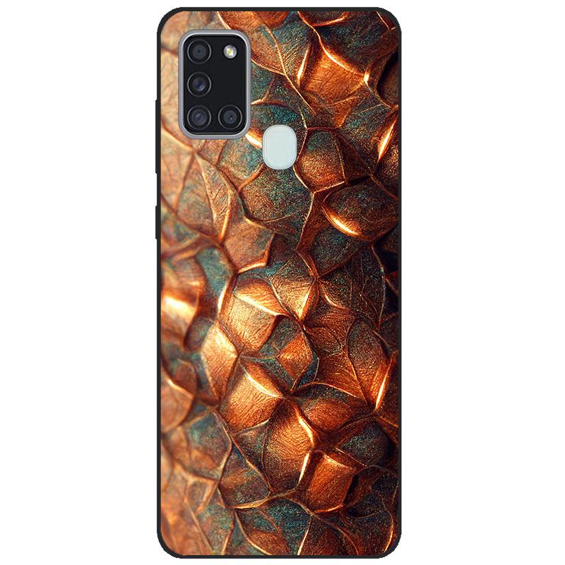 For Samsung A21s SM-A217F/DSN Back Cover tpu Soft Silicone Phone Case For Samsung Galaxy A21s Case Mobile Phone black coque new