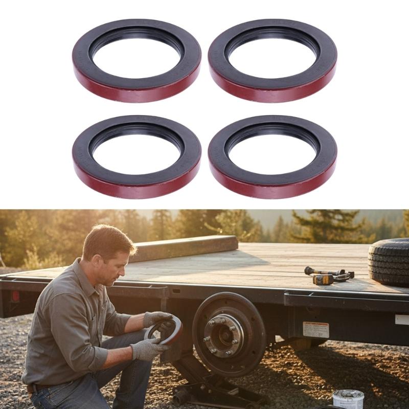 Advanced Trailer Shaft Seal Environmentally Friendly Rubber Reinforced Shaft Shaft Oil Seal Weatherproof for 10K