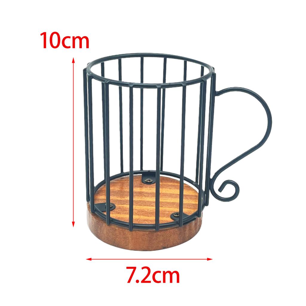 Kaffeefilterhalter Kaffeepadhalter Kaffeefilter Aufbewahrungsbehälter für Bürotheke Heimbarzubehör
