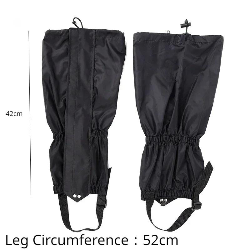Outdoor Snow Foot Cover Travel Leg Warmer Waterproof Legging Shoes Cover Hunt Climbing Camping Winter Tourist Hiking Leg Gaiter