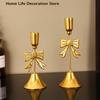 Vintage Candlestick Holders Kit Brass Gold Candlestick Set Candle Holders Decorative Candlestick Stand For Wedding Party Dinning