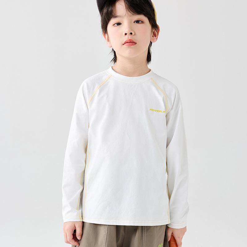 Kinder Quick-Dry Sonnenschutz Langarm-T-Shirt für Laufen & Outdoor-Sport