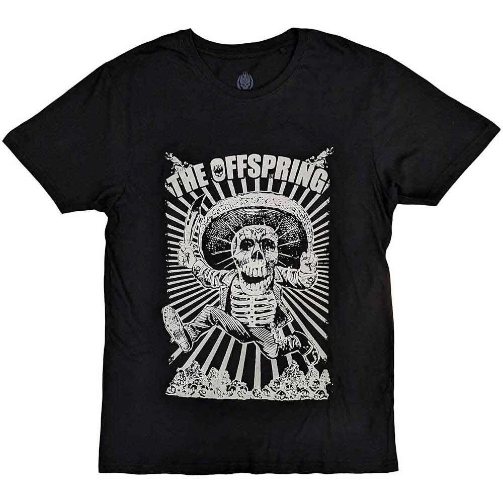The Offspring Unisex T-Shirt: Jumping Skeleton (Small) 3XL