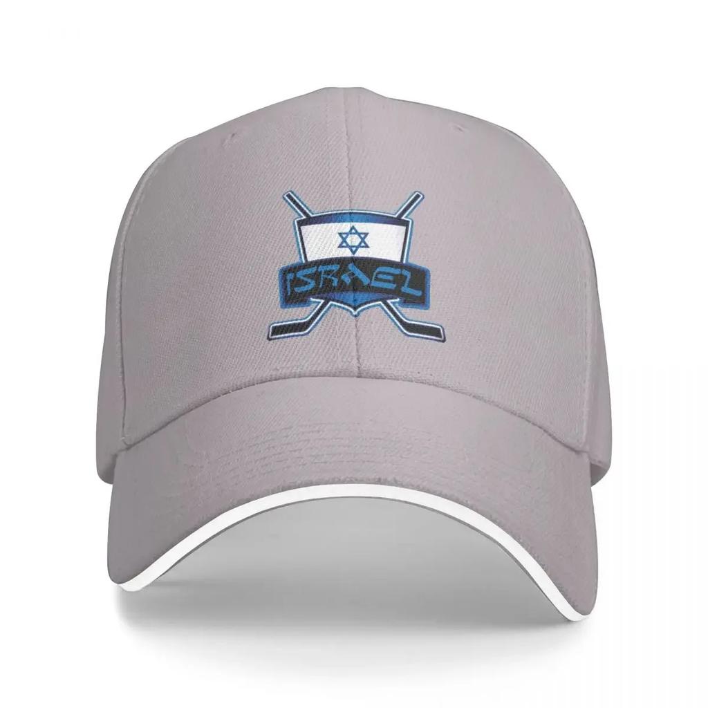 Israel Hockey Flag Logo Cap Casual Baseball Caps Adjustable Hat Hip Hop Summer Unisex Baseball Hats Customizable Polychromatic