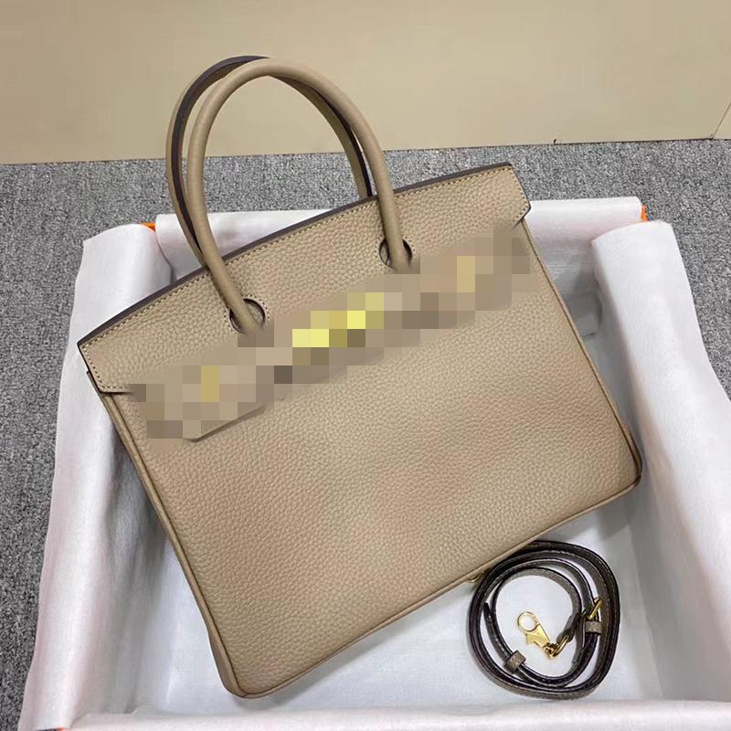 Leather Bag Classic 30 20 25 Platinum Bag Top Cowhide Premium Handbag Wedding Bag Women