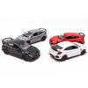 Maßstab 1/32 Honda Civic Type R Spielzeugauto für Kinder Diecast Miniaturmodell Rückzugsantrieb Türen zu öffnen Sound Licht Sammlung Geschenk Jungen
