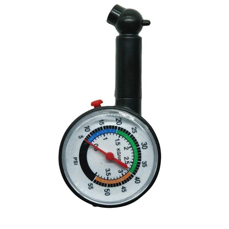 Car Tire Detector Pressure Gauge Tyre Deflation Pointer Tire Inflation Pressure Gauge Measurement High Precision Meter Detector