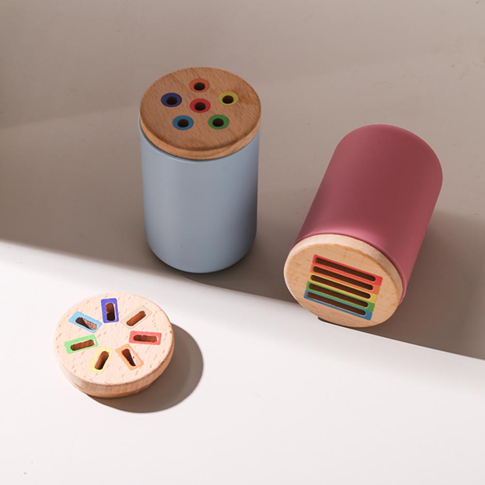 Counting Montessori Toys Wooden Stick Matching Games Color Sorting Cup Preschool Learning Education Toys for Kids Girls Boys