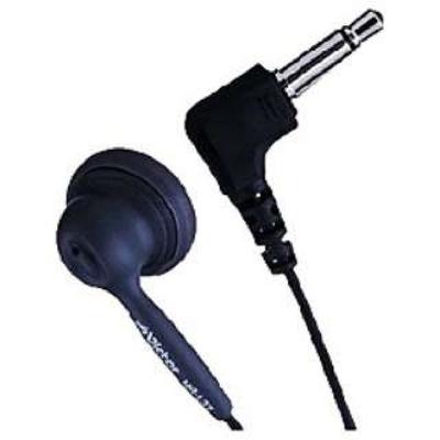 JVC Mini Black MR-L37-B Earphones, 1m, L-shaped Plug,
