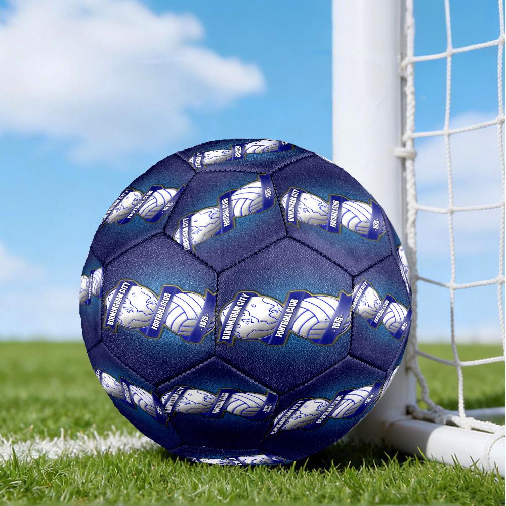 Birming-ham Football Club Printed Size 5 Soccer Balls, High-Quality, Anti-Slip, Protective Football, A Unique Gift , Birthdays, Christmas Gifts