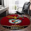 1pc Football Team (18) Print Round Carpet Chair Round Carpet Suitable for Bedroom Living Room Home Decorative Carpet