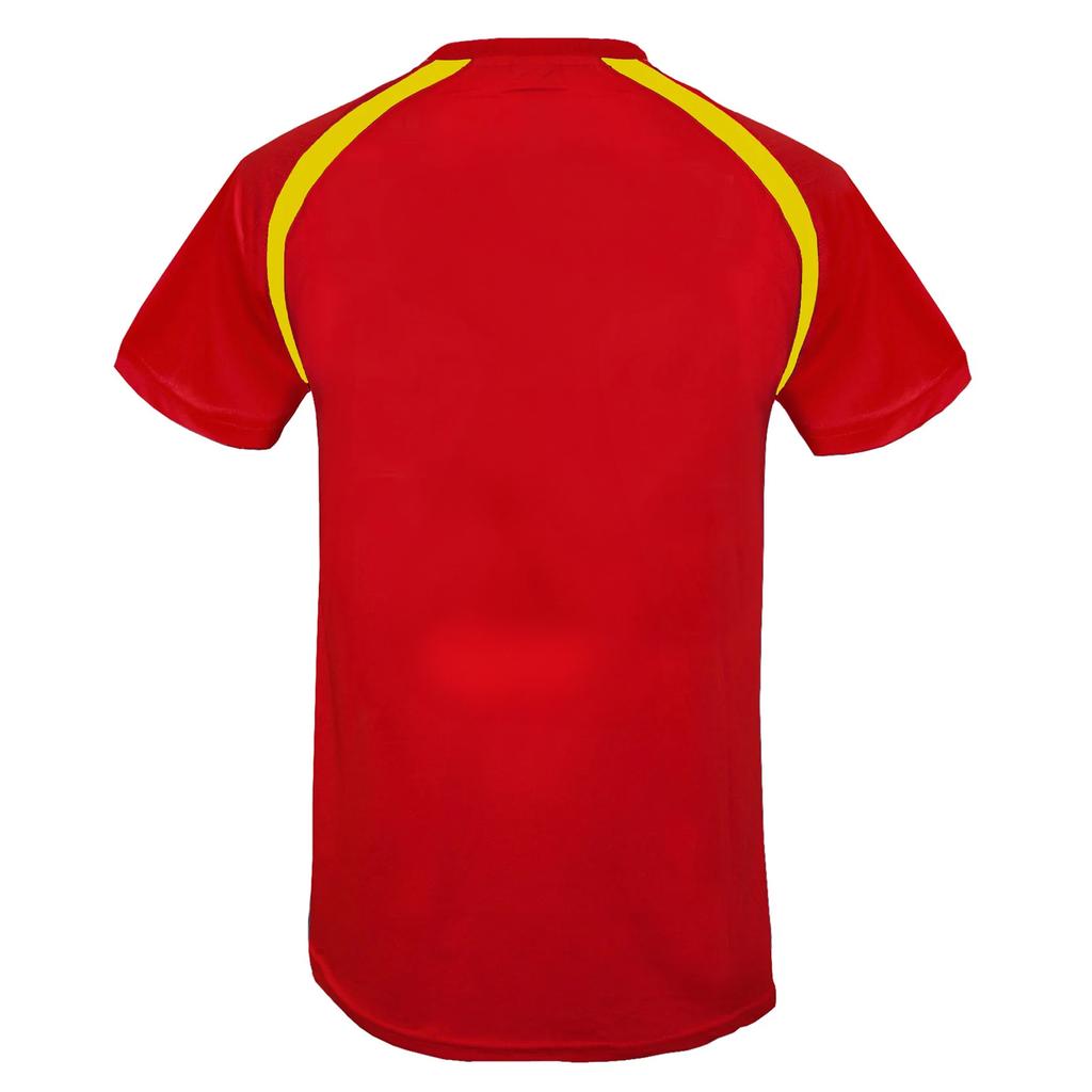 Liverpool FC Men's Contrast Panel Polyester T-Shirt