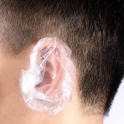 100 Unidades Cubreorejas Desechables Salón Peluquería Impermeable Protector de Orejas Escudo Protección Tinte para el Cabello