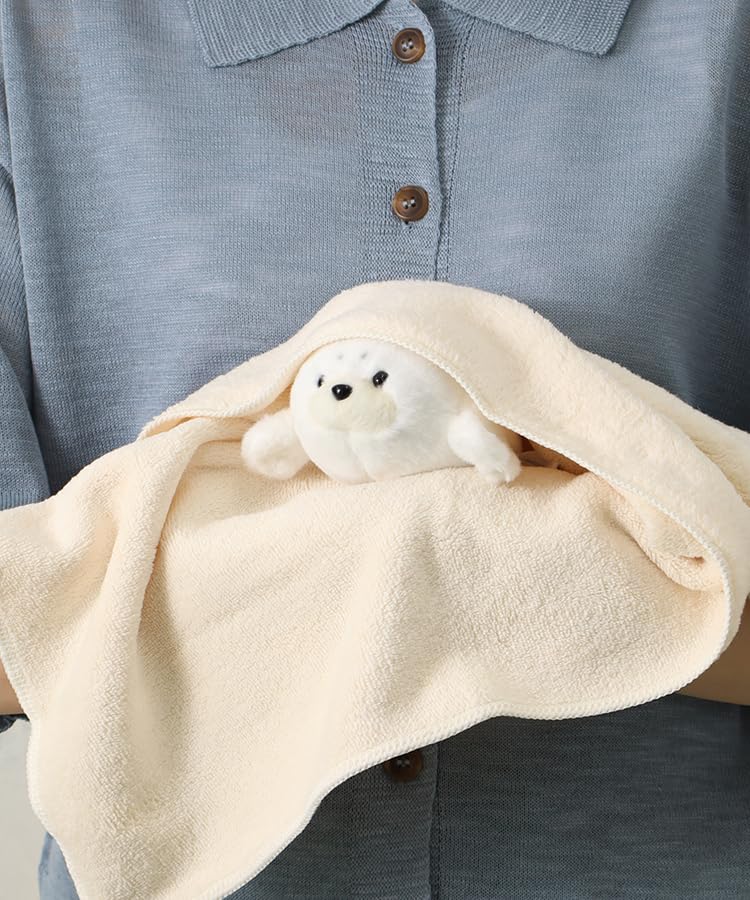 Bleu Bleuet Chubby Baby Sea Creature Plush Toy (Seal)