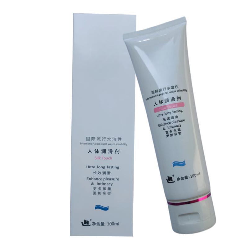 Water-Soluble Orange Flavored Lubricant for Intimate Moments, Adult Sexuality Product