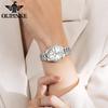 OUPINKE Women's Watch Luxury Automatic Diamond Scale Mechanical Fashion Clock Dual Calendar Waterproof Watch For Women 3262