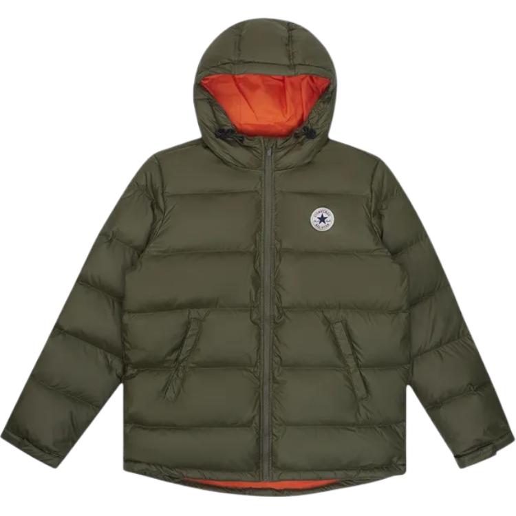 Converse All Star Down Jacket Men s Green 10004603-A01 2XL