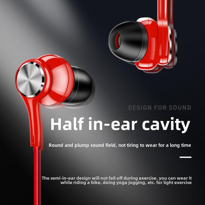 Bluetooth Headphone Neck Sports Wireless Ultra Long Life Neck Magnetic Noise Cancelling Headphones