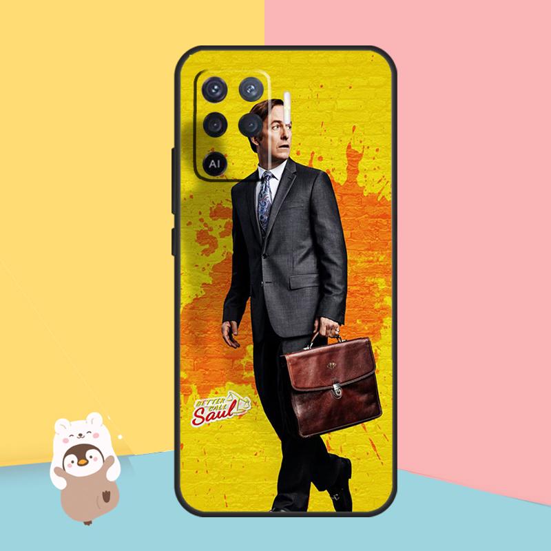 Melhor Chamada Saul Caso Para OPPO A54 A74 A94 A52 A72 A83 A91 A93 A15 A16 A5 A9 A31 A53 A53S 2020 Tampa Traseira
