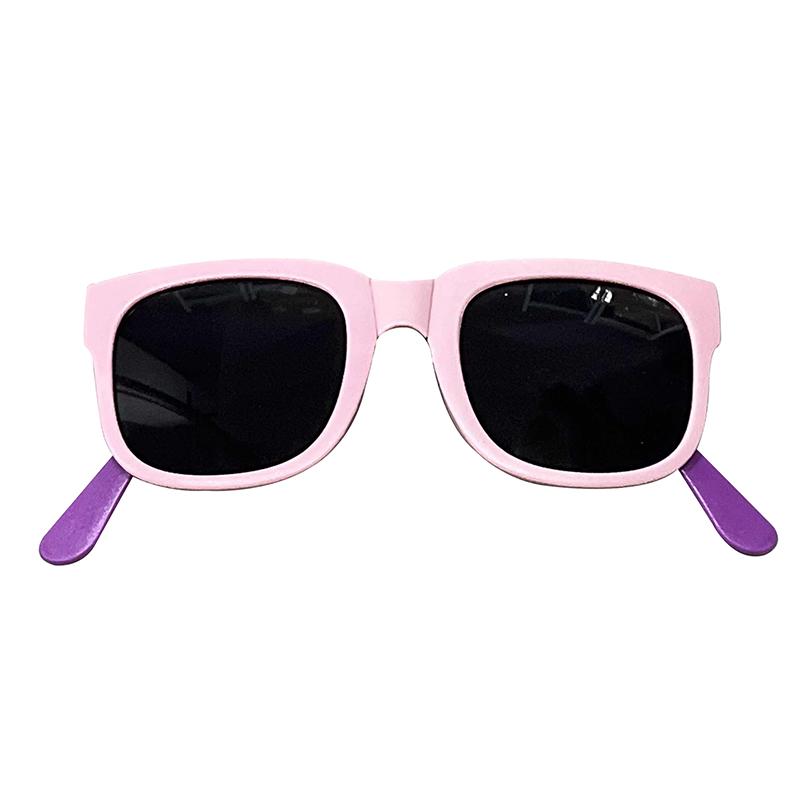 Kids Outdoor Foldable Sunglasses Baby Boys Girls Travel Goggle Shades Eyewear Vintage Square Frame Uv Sun Glasses For Children