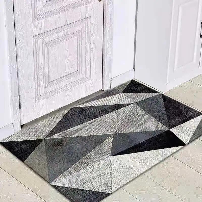 

Nordic Absorbent Bathroom Non-slip Foot Mats Outdoor Porch Entrance Door Mat Living Room Carpet Home Rug Bath Mat Flooring Rugs 40x60cm