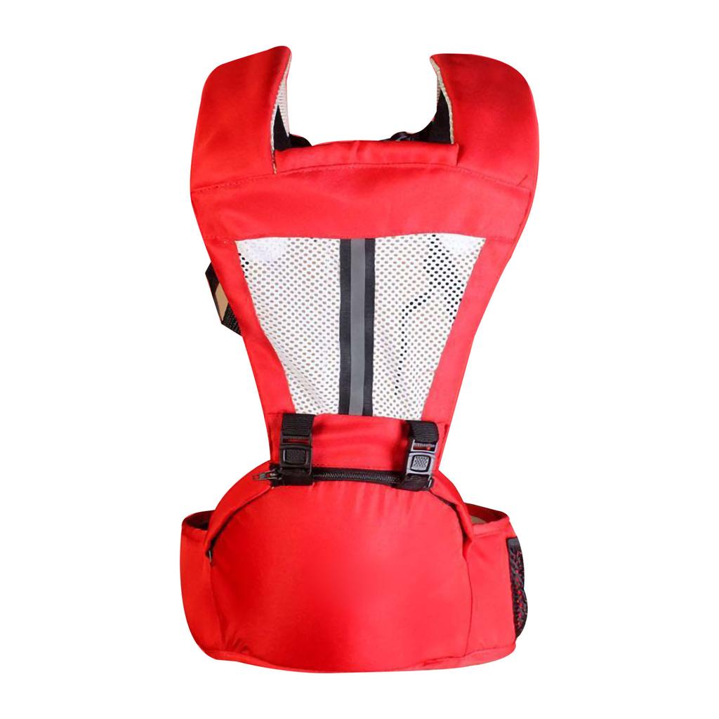 Baby Carrier with Waist Stool Dual Use Good Fixation Colored Multifunctional Baby Carrier for
