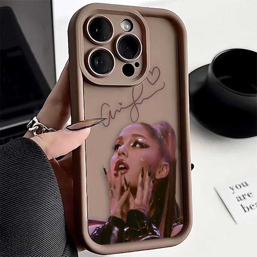 

A-Ariana G-Grande Singer Phone Case For OPPO RENO F31 2F 2Z 5 5F 6 7 8 8T 10 11 11F 12 12F 13 13F 14 15 15F LITE DIY Shell Cover OPPORENO15F5G