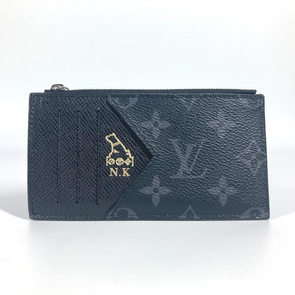 Louis Vuitton M30271 MonogramEclipse Coin Card-holder Wallet Fragment Case Purse