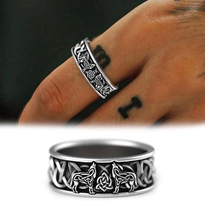 Randolly Rings Fashion Simple Unisex Lovers Stainless Steel Mirror Finger Rings Jewelry Gifts