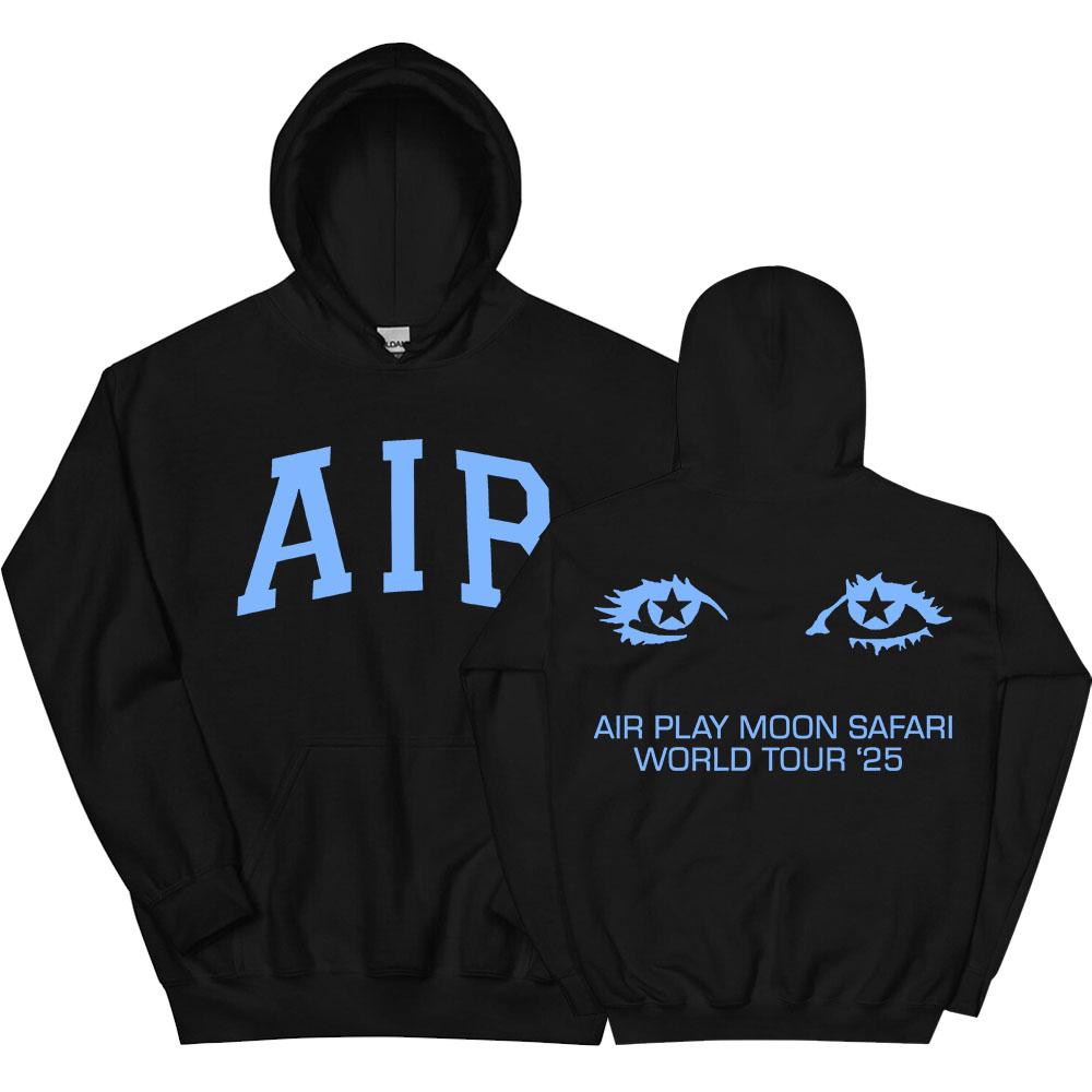 

Air MOON SAFARI World Tour 2025 Hoodies Long Sleeve Casual Hooded Sweatshirt for Male Unisex Streetwear Men/Women Clothes S