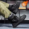 Winter Popular Men's Casual Plush Thick Soled Warm Soft and Comfortable Men's Snow Boots