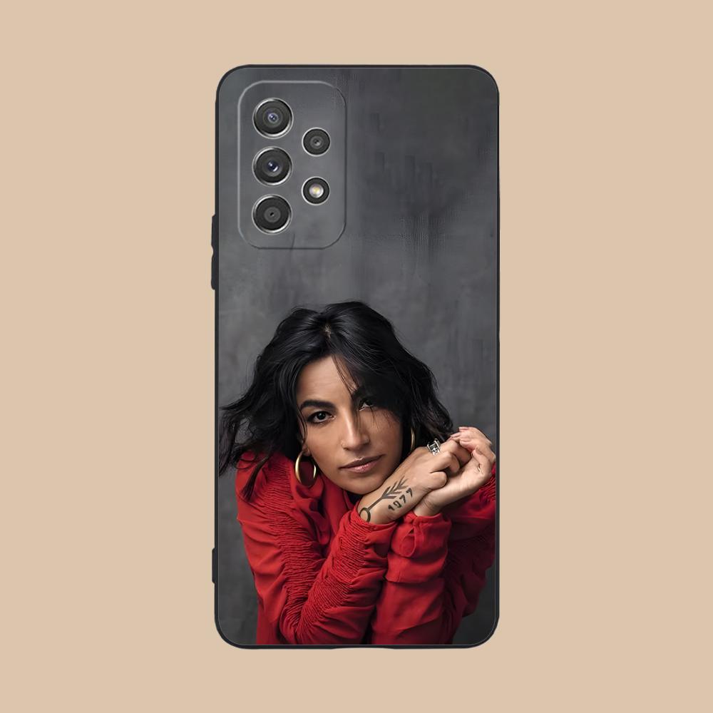 

Ana Tijoux Mobile Cell Phone Case for Samsung Galaxy A56 55 54 53 52 51 36 35 34 23 16 15 5G Colorful Cover Cover Luxury Galaxy A51 5G