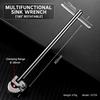 Multi Function Bathroom Tool Wide Caliber Pipe Repair Kit Tap Install Gear  Sink Maintain
