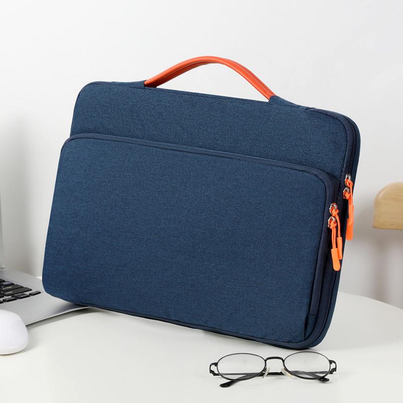 TS JYL laptop bag,Business Laptop Handbag Men Multi-Layer Document Bag Commuter Briefcase
