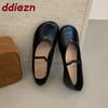 Fashion Fashion Round Toe Ladies Flats With Shoes Soft Female Casual Footwear Shallow Women Ballet Flats Slip On Shoes