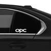 2 ks Auto Samolepky zadní boční okno Samolepka Pro Opel OPC GTC Astra J H G K Insignia Corsa D B E Mokka Vectra Meriva Ms3