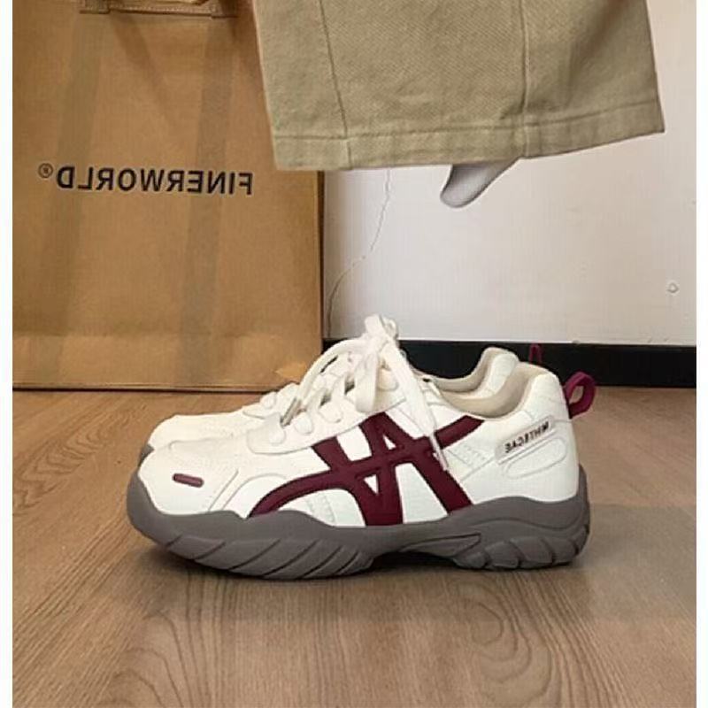 Retro Plateau Deutsche Trainingsschuhe Herbst Neu Lässige Reiseschuhe Dad Shoes Rutschfest