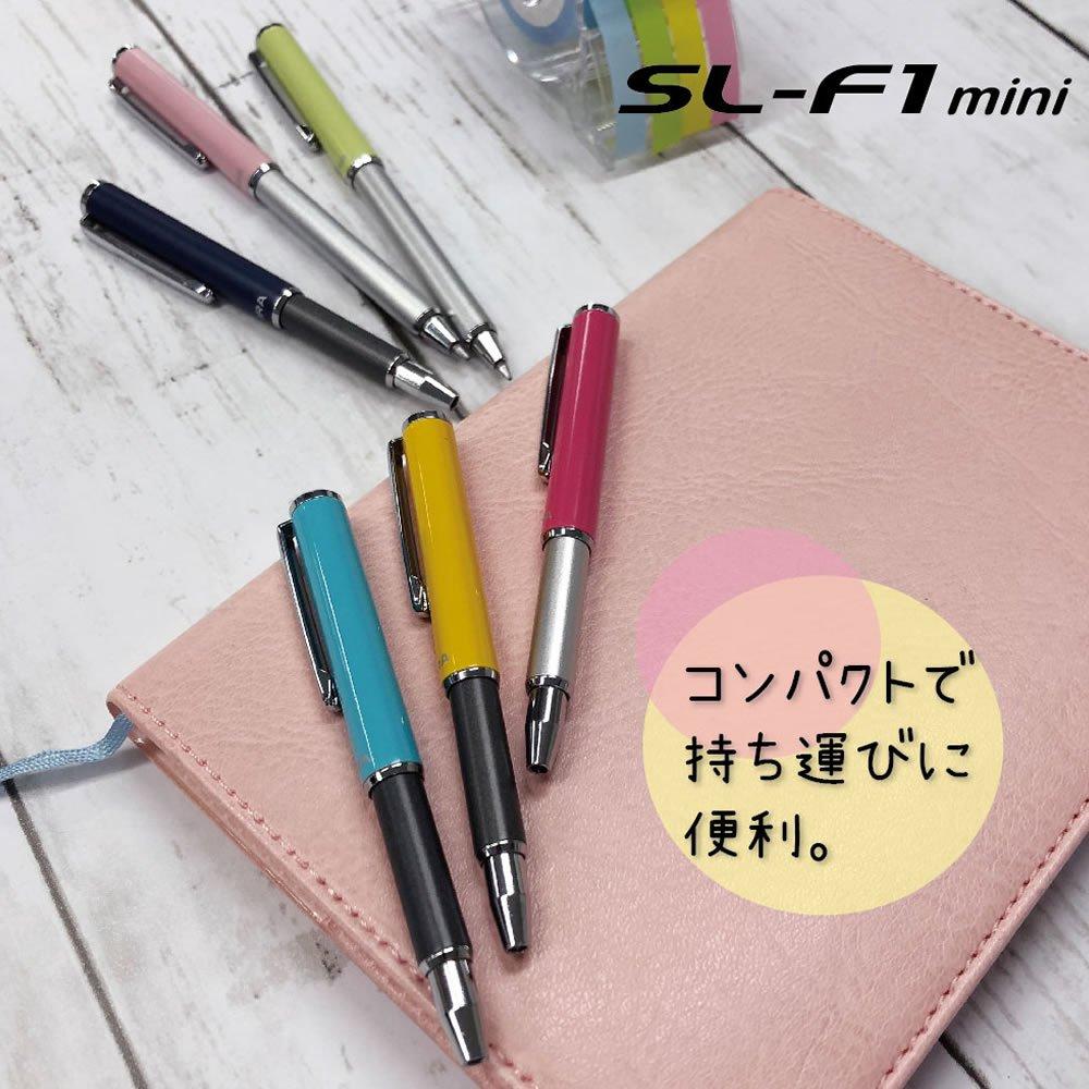 ZEBRA Limited Edition Ballpoint Pen BA55 Slide-Style Oil-Based SL-F1mini (0.7mm) [Pastel Green]