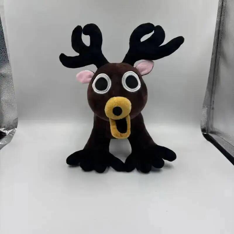 Nuovo Peluche 99 Notti Nella Foresta Merchandising Gioco Supporto e Seduta Marrone Alce Cervo Gufo Bianco Bambola di Peluche Cuscino Per Regali Bambino
