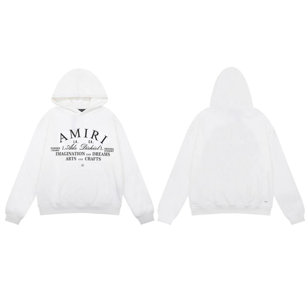 25S Trendy Brand Heavyweight Cotton Terry Hoodie with Letter Print