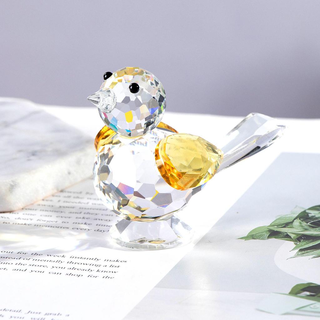 Crystal Little Bird Home Décor Gift for Couples