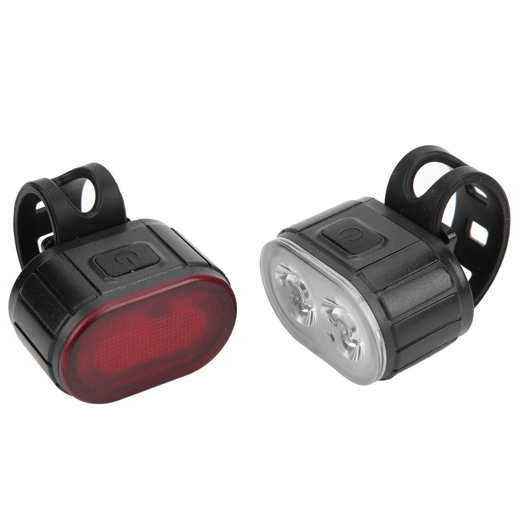 Rowerowa lampka LED tylna lampka przednia ładowana przez USB bezpieczeństwo rowerowe zestaw lampek przednich i tylnych