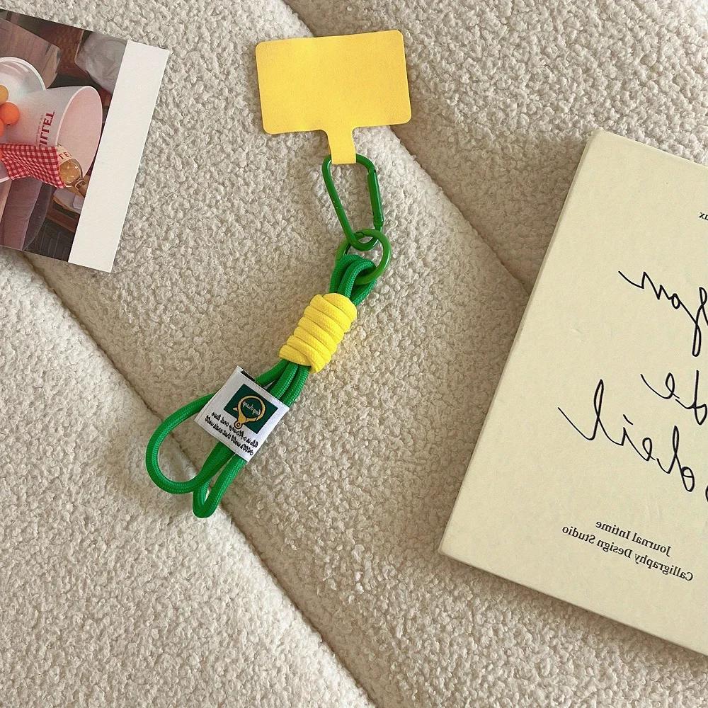Stylish Color-Matching Phone Lanyard - Multi-Functional Key Chain, Backpack Hanging Rope & Decorative Ornament for All Phones